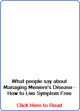 what people are saying about Managing Meniere's