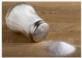 Tips for Managing Sodium Intake - image of spilt salt