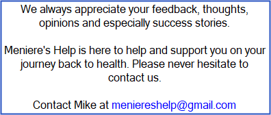 Contact Meniere's Help